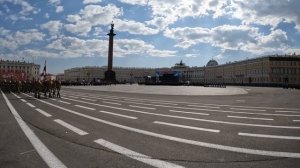 Росгвардия на Параде Победы в Санкт-Петербурге, 2022 год