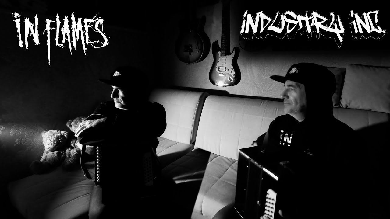 IN FLAMES - ONLY FOR THE WEAK (accordion cover) смотреть онлайн