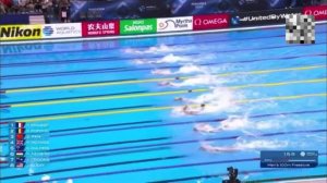 Kyle Chalmers 47.15 100m Freestyle Final World Championship Fukuoka 2023