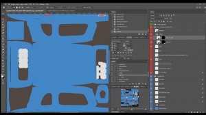 How to make a iRacing Model Smart Object Photoshop Template