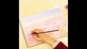 Пошагово учимся рисовать картины гуашью