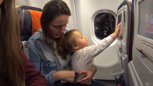 Длительный перелет с годовалым ребенком