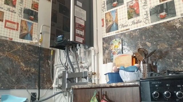 Сэкономили 50% по газу / Монтаж газового котла в частном доме под ключ! Газовый котел для отопления смотреть онлайн