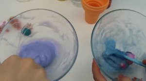 LOL Lil Sisters İsimden ne çıkarsa 3 renk tutkal slime challenge! Ne çıkarsa Bidünya Oyuncak