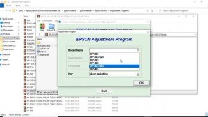 Epson XP All series printer resetter free Free% download