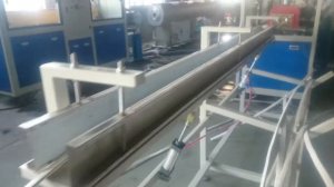 Экструзионная линия ПВХ профиля | PVC Profile extrusion line run | @Leader Machinery