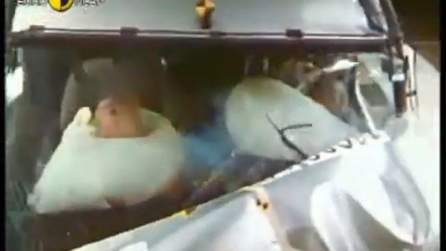 Краш тест Renault Kangoo 2003 (E-NCAP) смотреть онлайн