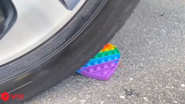 Fun Experiment Car vs M&M Candy, Coca | Crushing Crunchy & Soft Things by Car | Woa Doodland смотреть онлайн