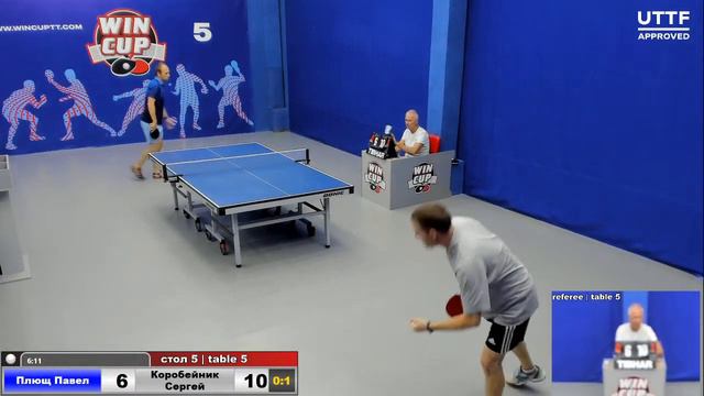 13:00 Плющ Павел 1-3 Коробейник Сергей стол 5 ЮГ-2 17.09.20 смотреть онлайн