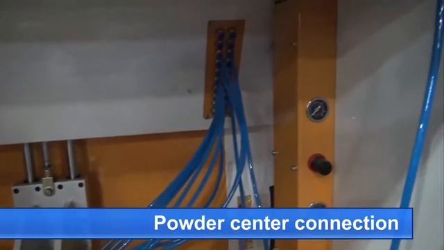 COLO - 6000 Порошковый центр для автоматического порошкового покрытия смотреть онлайн