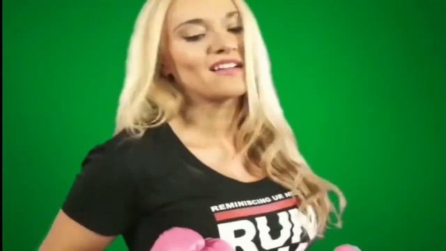 Девушки футаж green screen №2
