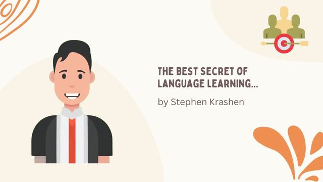 The ONLY Way to Learn English: Comprehensible Input