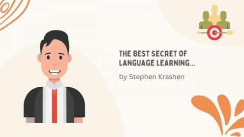 The ONLY Way to Learn English: Comprehensible Input