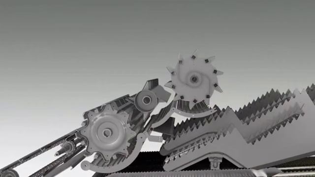 Принцип работы зерноуборочного комбайна. смотреть онлайн