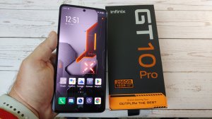 Infinix GT 10 Pro Распаковка и Первое Знакомство