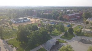 Котовск Центральный парк, скейтпарк DJI 0004