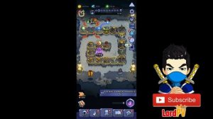 IDLE DEFENSE DARK FOREST for MOBILE Review Gameplay level 9999