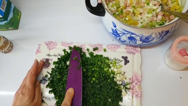 НУ ОЧЕНЬ ВКУСНАЯ ОКРОШКА!КАК СДЕЛАТЬ ИДЕАЛЬНУЮ ОКРОШКУ!СЕКРЕТЫ САМОЙ ВКУСНОЙ ОКРОШКИ!ОКРОШКА С ТАНО
