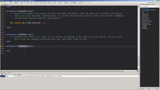 Fallout 2 Modding - Basic Dialogue смотреть онлайн