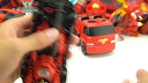 Tobot Red Car Transformers HelloCarbot Robot Color Fire Trucks, Marvel #Superheroes Collection Toys
