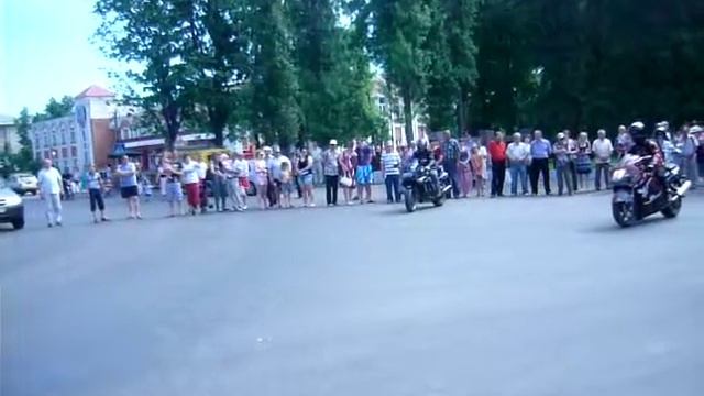 Съезд байкеров в г. Бобров