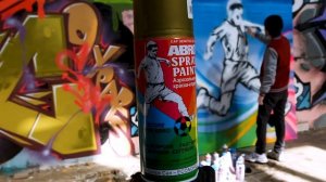 Краска-спрей ABRO MASTERS