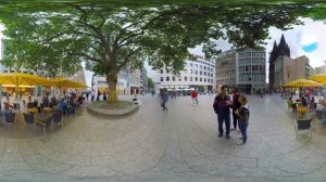 Germany, Cologne VR 360 video Кельн, Германия, панорамное видео.