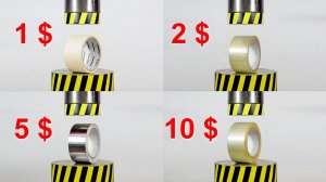 HYDRAULIC PRESS VS ADHESIVE TAPES, DIFFERENT TYPES