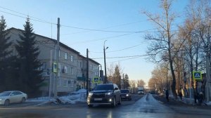 Город Шахунья. Видео по улицам города.