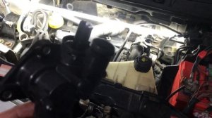 Замена ТЕРМОСТАТА Рено Кенго 2 1.5 dci Kangoo 3. Citan. Megane. Scenic Thermostat Kangoo changing