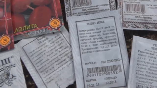 Посев редиса и зелени в теплицу с помощью разметчика - быстро и просто, без прореживания смотреть онлайн