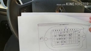 Renault scenic 3 Рено сценик 3. читаем электрическую схему разъема водительской двери.