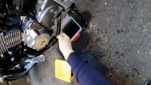 Замена антифриза. Honda CBF500!