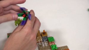 Лего Майнкрафт 21176 Мерзость из джунглей. Новинка LEGO Minecraft Dungeons 2021 года. Обзор