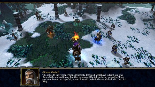 #13 Высадка на берег (Silero) / Warcraft 3 Garithos Campaign прохождение