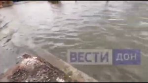 Подтопление в селе Кагальник Азовского Района Ростовской области 08.10.2023