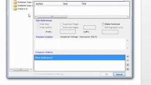 RefWorks: How to use Write N Cite with Vancouver in Word