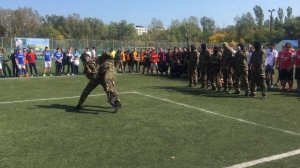 Показательные выступления СОБР "Ястреб" Управления Росгвардии по Дагестану