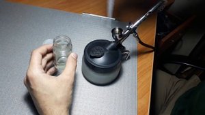 Аэрограф Iwata HP-CS распаковка, проверка, покраска, знакомство!