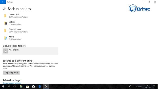How to Back Up Files with File History in Windows 10 смотреть онлайн
