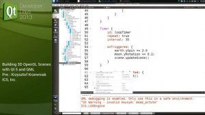 QtDD13 - Krzysztof Krzewniak - Building 3D OpenGL Scenes with Qt 5 and QML