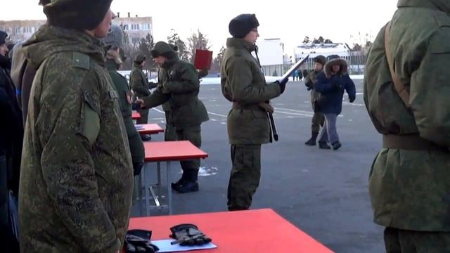 Присяга - в/ч 89547 14.12. 2014 г. (Чебаркуль) смотреть онлайн