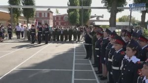 Присяга кадет Кадетской школы города Урюпинска 2023г