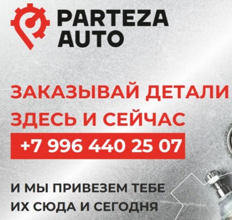 Доставка  запчастей от PartezaAuto.ru клиенту в Новосибирске.