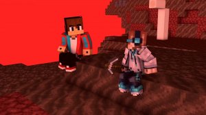 Мем "Школа - Ад" с Лололошкой и Компотом анимация майнкрафт