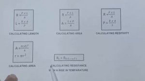 How to calculate Resistivity and resistance