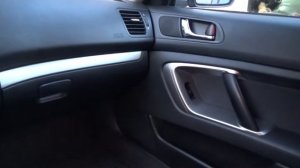 Subaru Legacy — изготовление переходной рамки и установка магнитолы