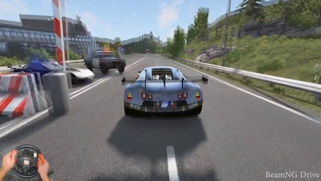 Cars VS Air Defense / Cars VS Police Checkpoint - BeamNG Drive 2022 смотреть онлайн