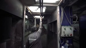 Технология полимерно-порошкового окрашивания металлических изделий.