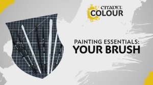 Warhammer 40000 - How to Use - Citadel Colour Paint Brushes _ Beginner _ Warhammer Painting Essentia